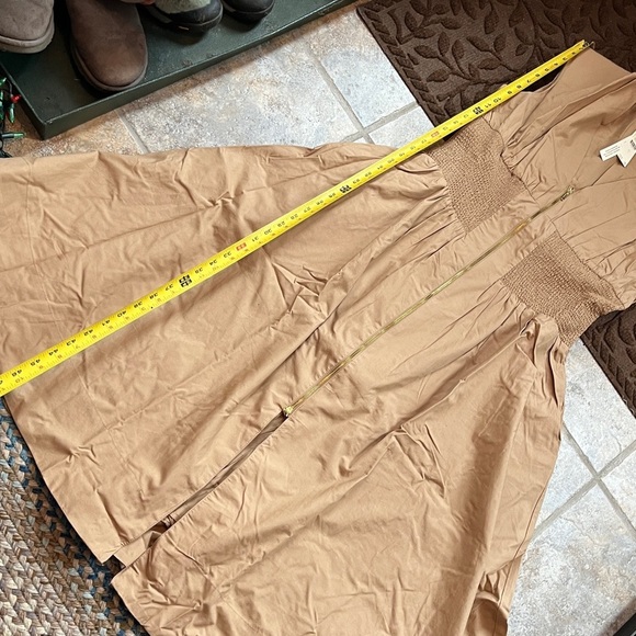 Anthropologie Tommie Cap Sleeve Shirt Dress Size Large NWT - Picture 9 of 13